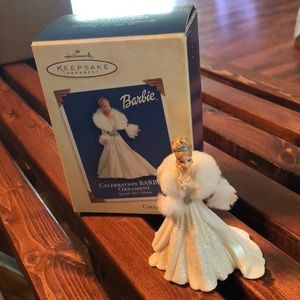 Barbie Keepsake Ornament 2003 Celebration Barbie